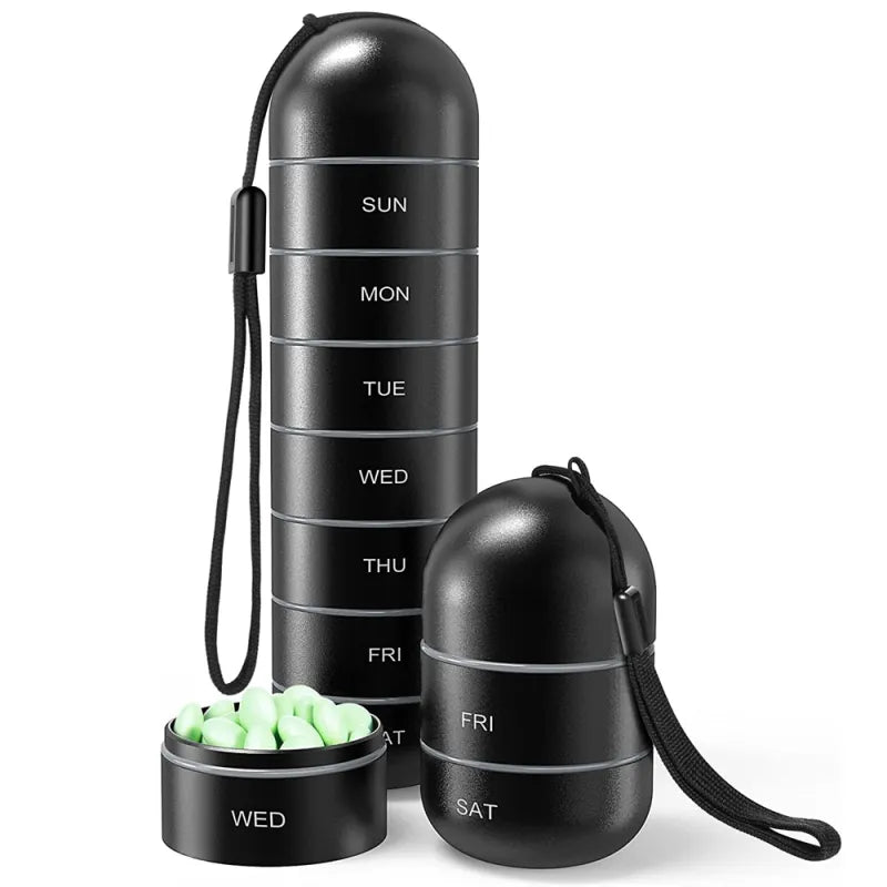Weekly Waterproof Pill Organizer